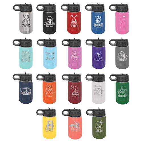 Premium Polar Camel 12oz Water Bottle - 12 Pack Thumbnail